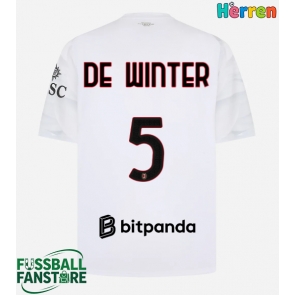 AC Milan Koni De Winter #5 Replik Auswärtstrikot 2026-27 Kurzarm